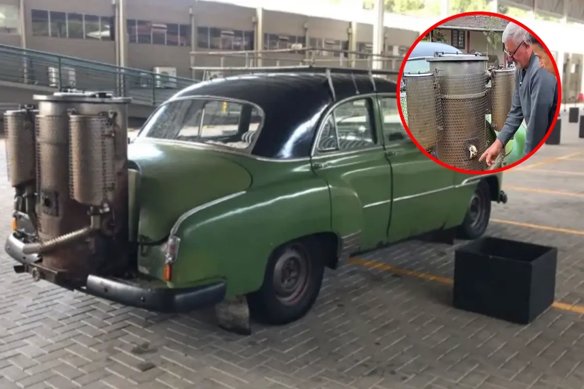 Bu klasik otomobilin nasıl çalıştığına inanamayacaksınız!