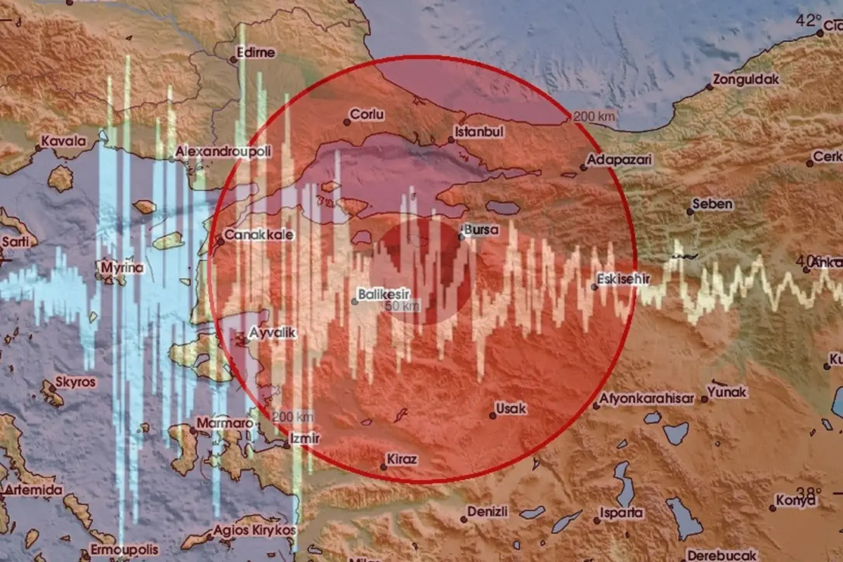 Sındırgı’da Peş Peşe Üç Deprem