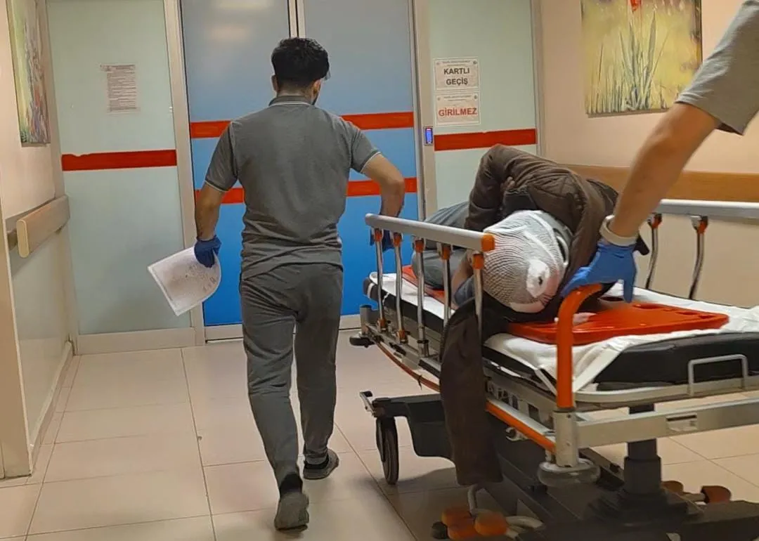 İnegöl'de korkunç kaza! Sürücü ağır yaralandı