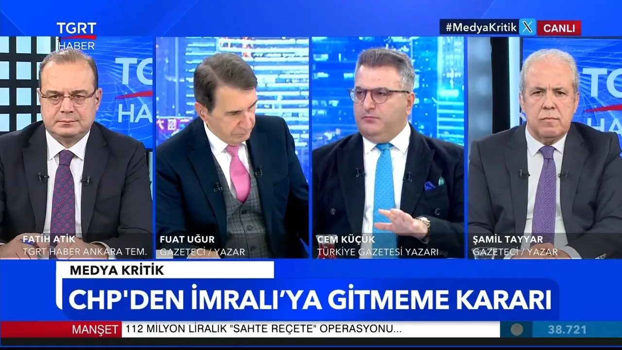 Cem Küçük: “İmralı’ya gidilmesini olumlu gören bir kişi duymadım”
