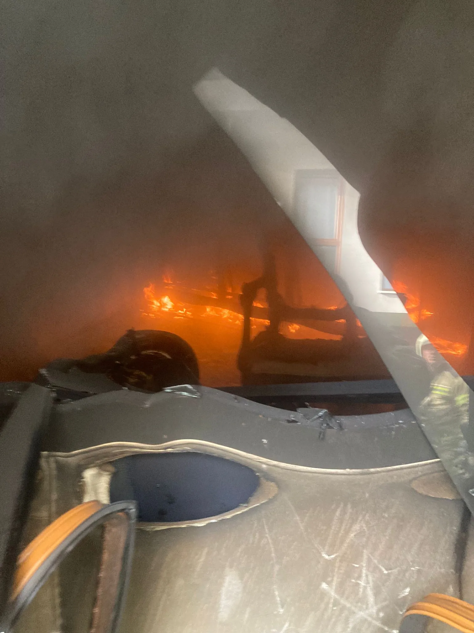 İnegöl’de korkutan yangın!