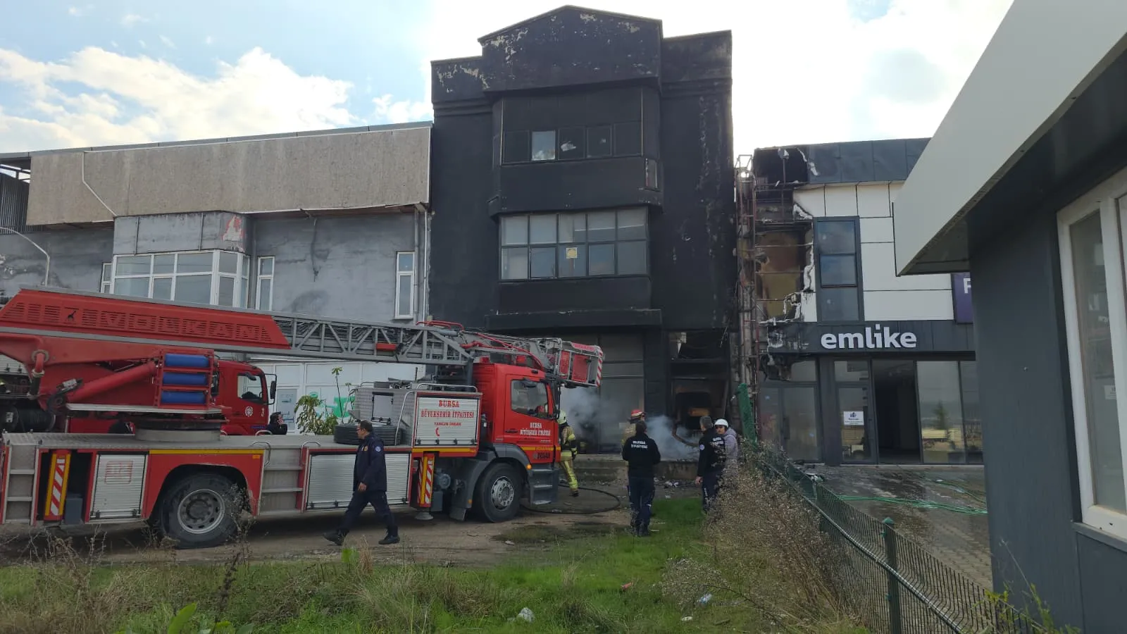 İnegöl'de yangın paniği!