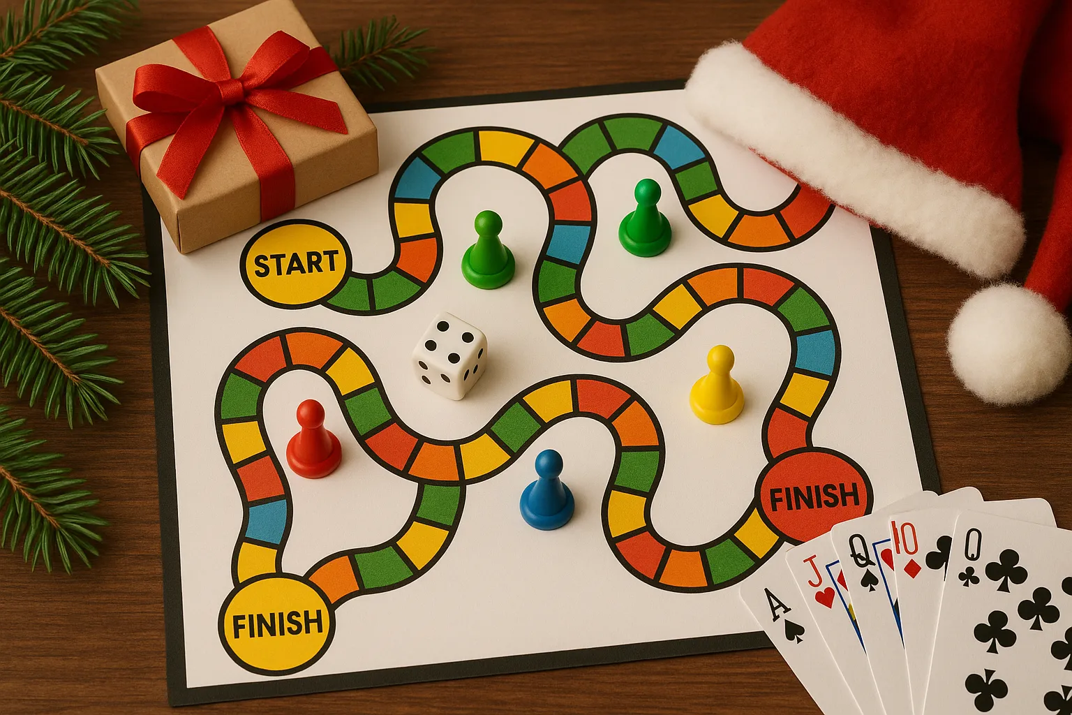 Evde oynanabilecek yılbaşı oyunları