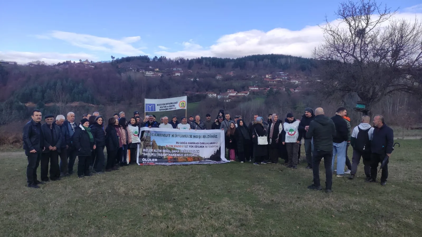 Güneykestane’de altın madeni için çevre buluşması yapılıyor