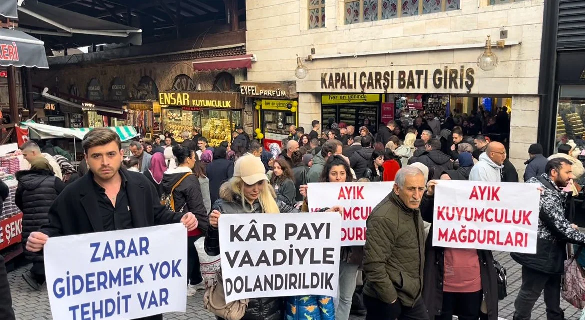 Bursa Kapalıçarşı’da kuyumcuda 120 milyon liralık vurgun iddiası