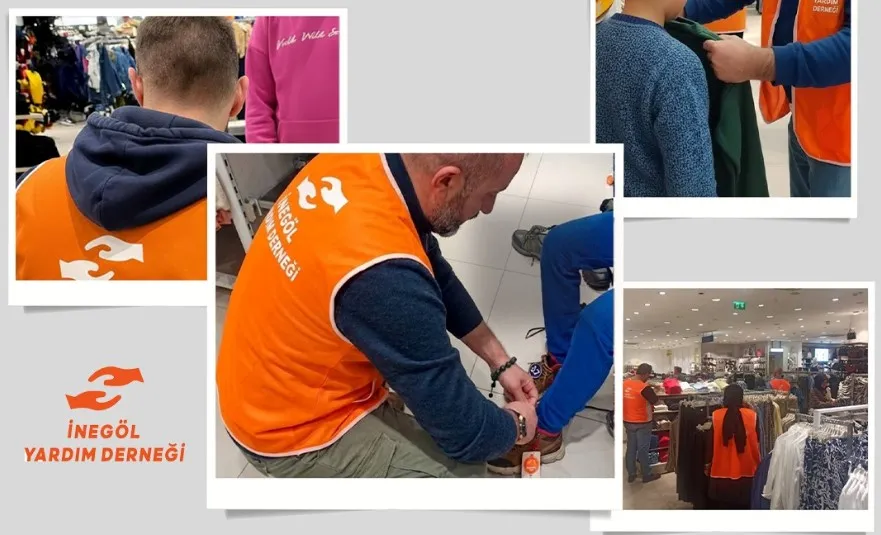 İnegöl’de İyilik Seferberliği 750 Çocuğun Yüzü Güldü
