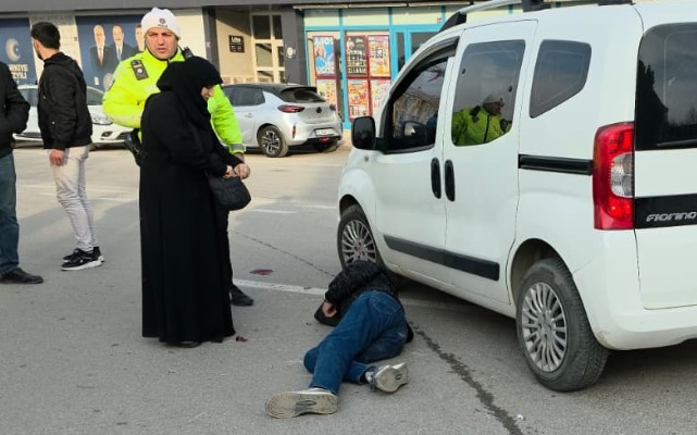 İnegöl'de korkutan kazada hastanelik oldu!