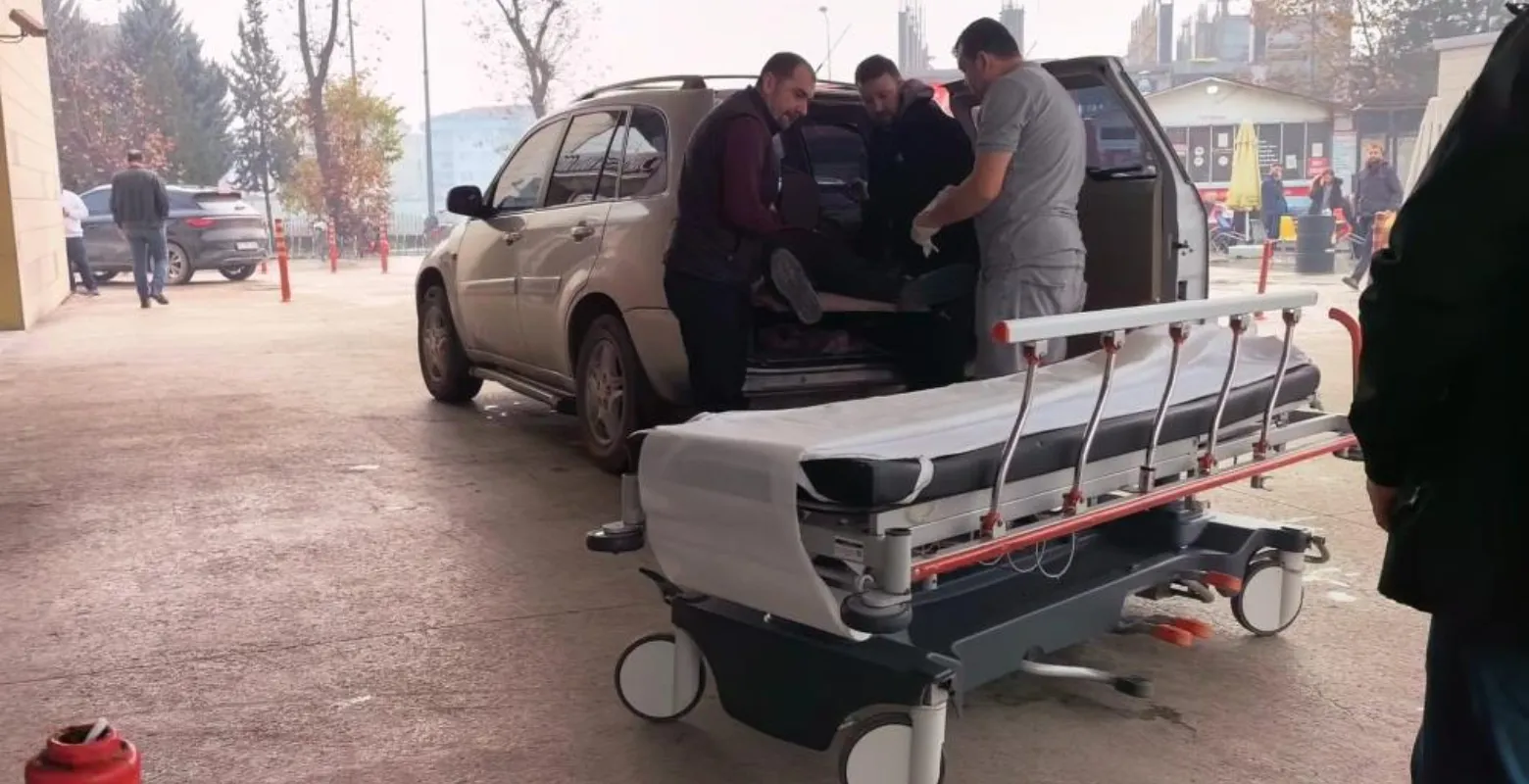 İnegöl'de işçi kilolarca ağırlığın altında kaldı!