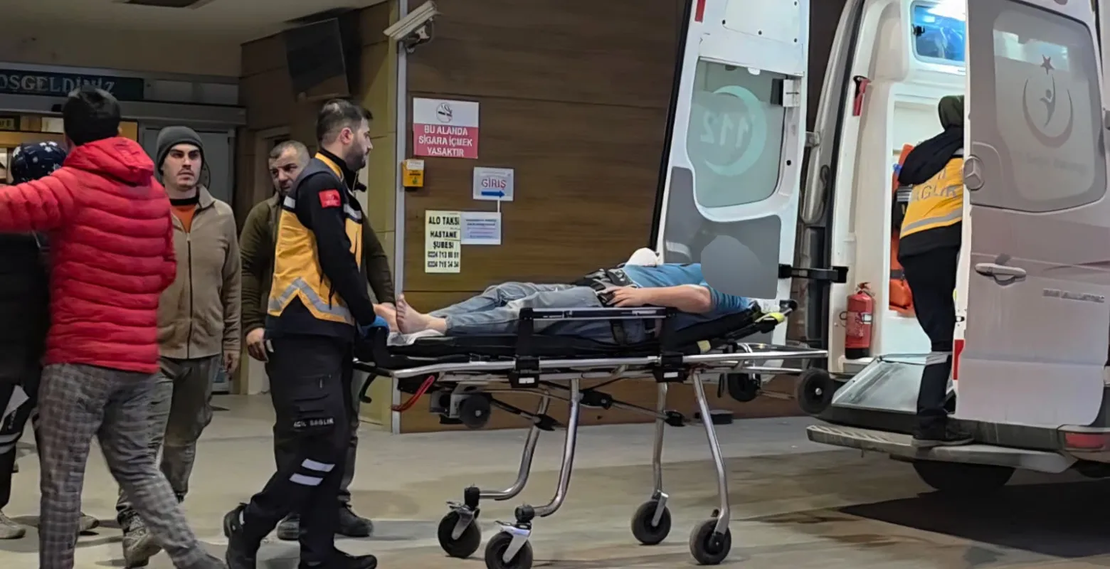 İnegöl'de elektrik akımına kapılan işçi ağır yaralandı!