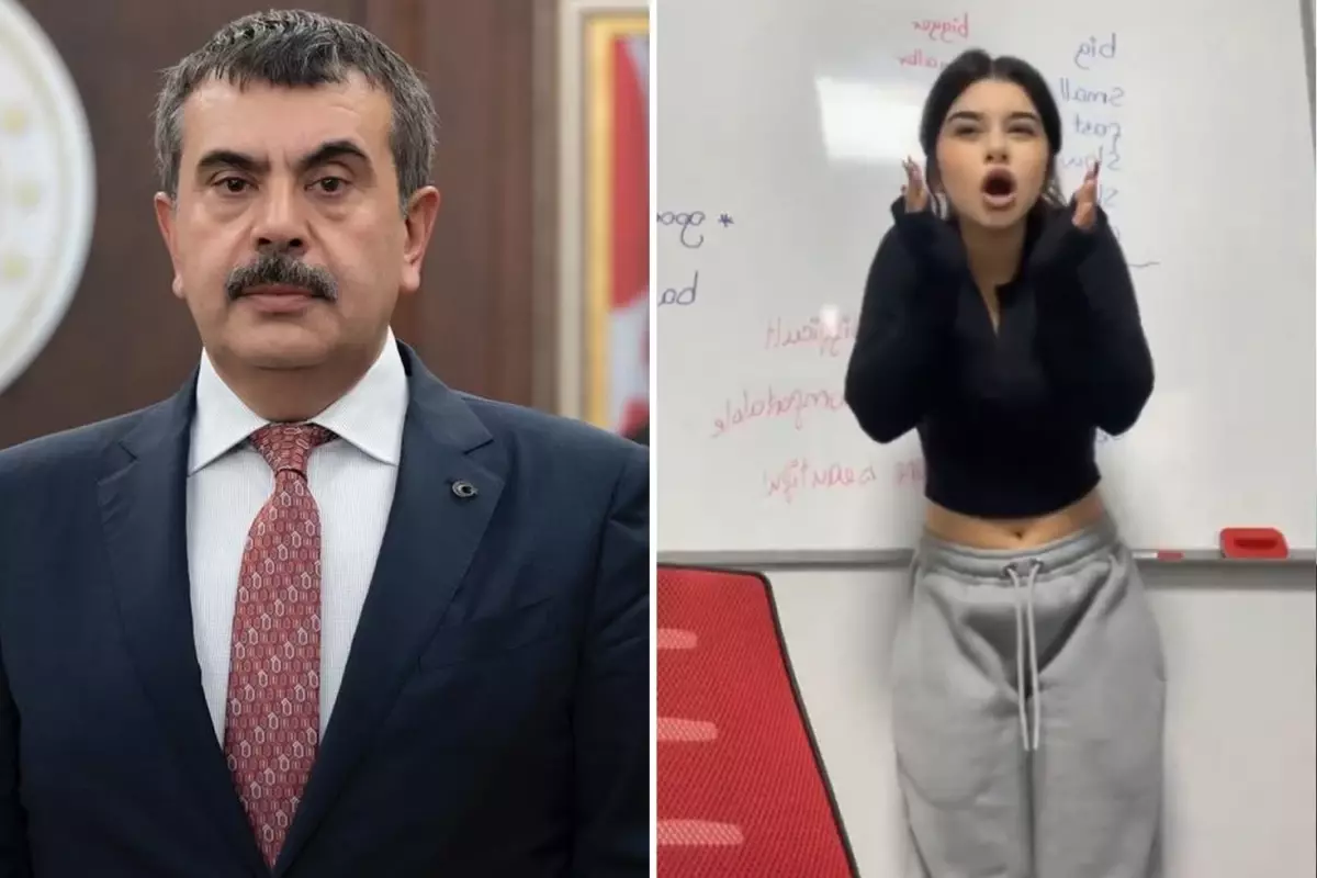 Öğretmenin giydiği kıyafet olay oldu!