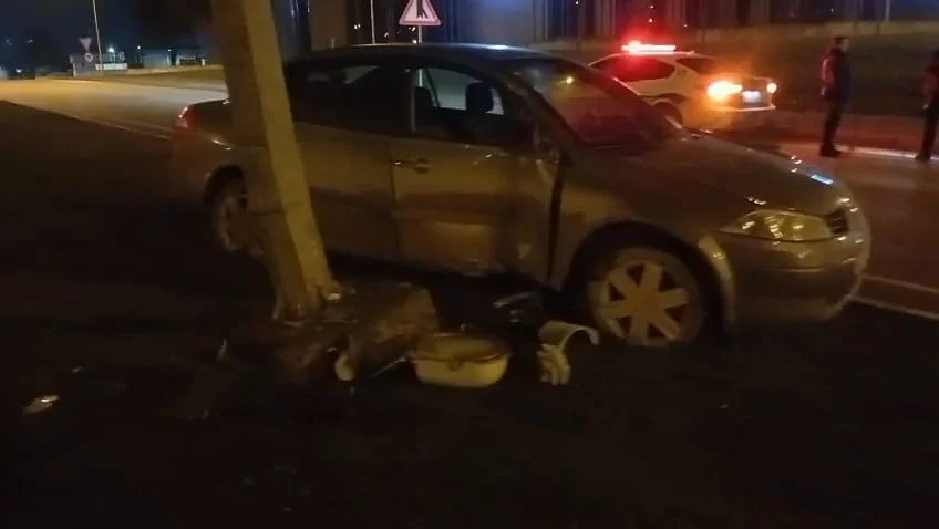 İnegöl’de gece yarısı dehşeti! Polis gelmeden kaçtı