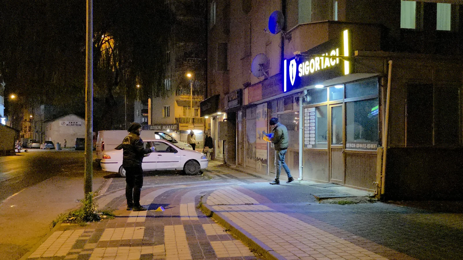 İnegöl'de silahlı kavga 1 kişi yaralandı