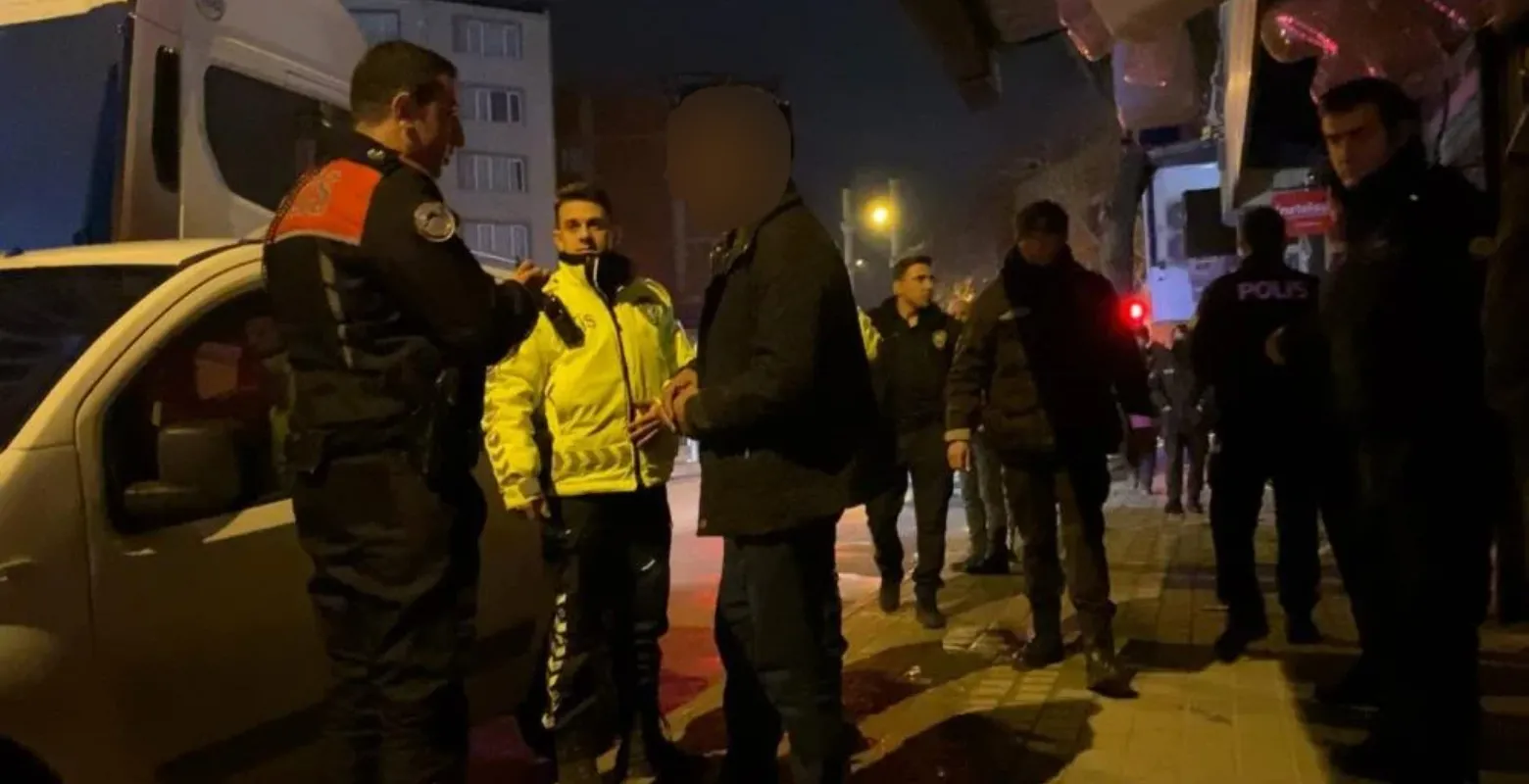 İnegöl'de hareketli saatler! Ehliyetine 2 yıl el konuldu