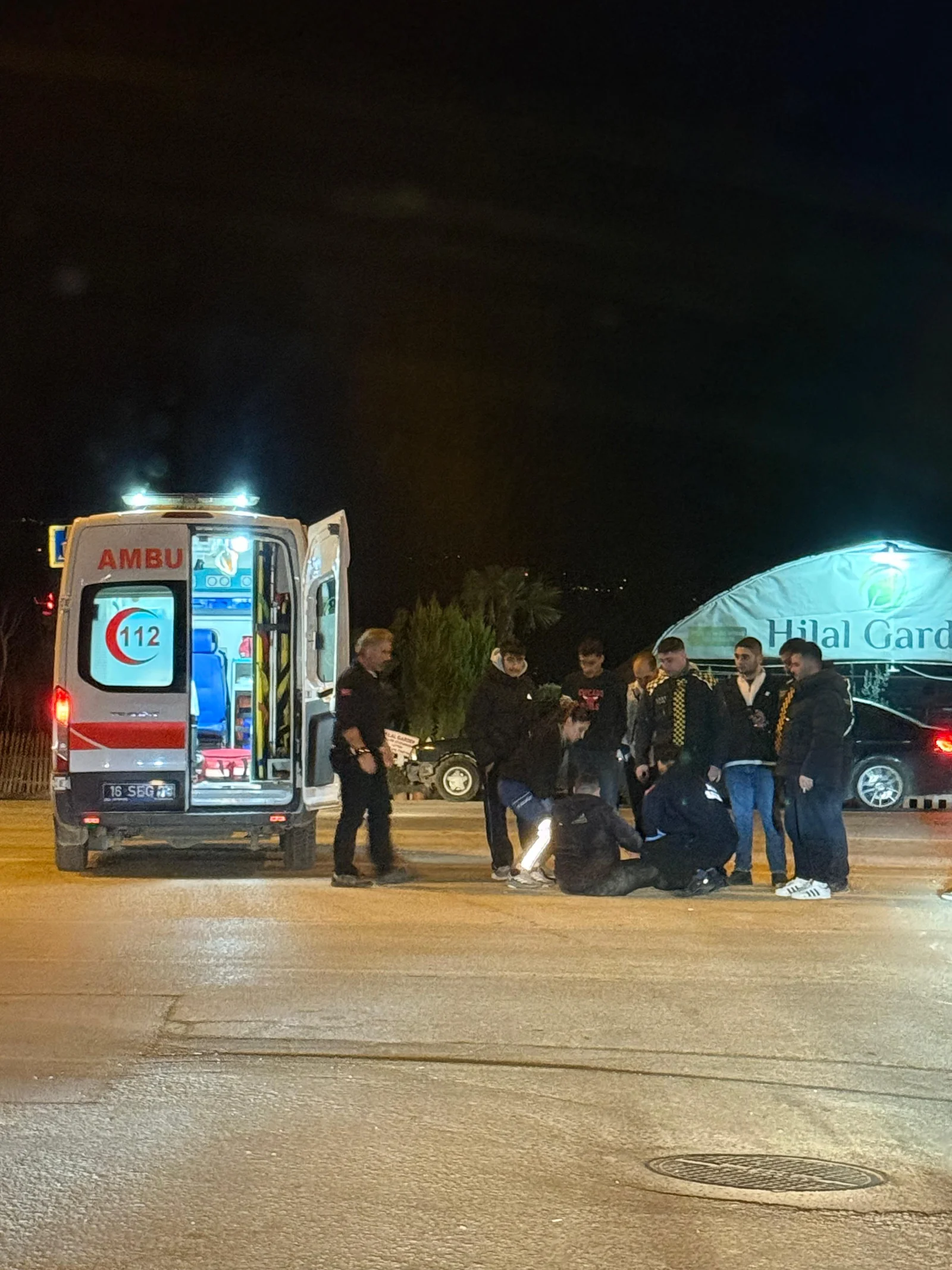 İnegöl’de İki Motosiklet Çarpıştı: 1 Yaralı