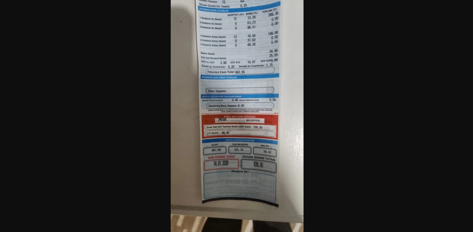 Su Hariç Her Şeye Para Ödüyoruz: İnegöl’de Su Faturaları Tepki Çekti