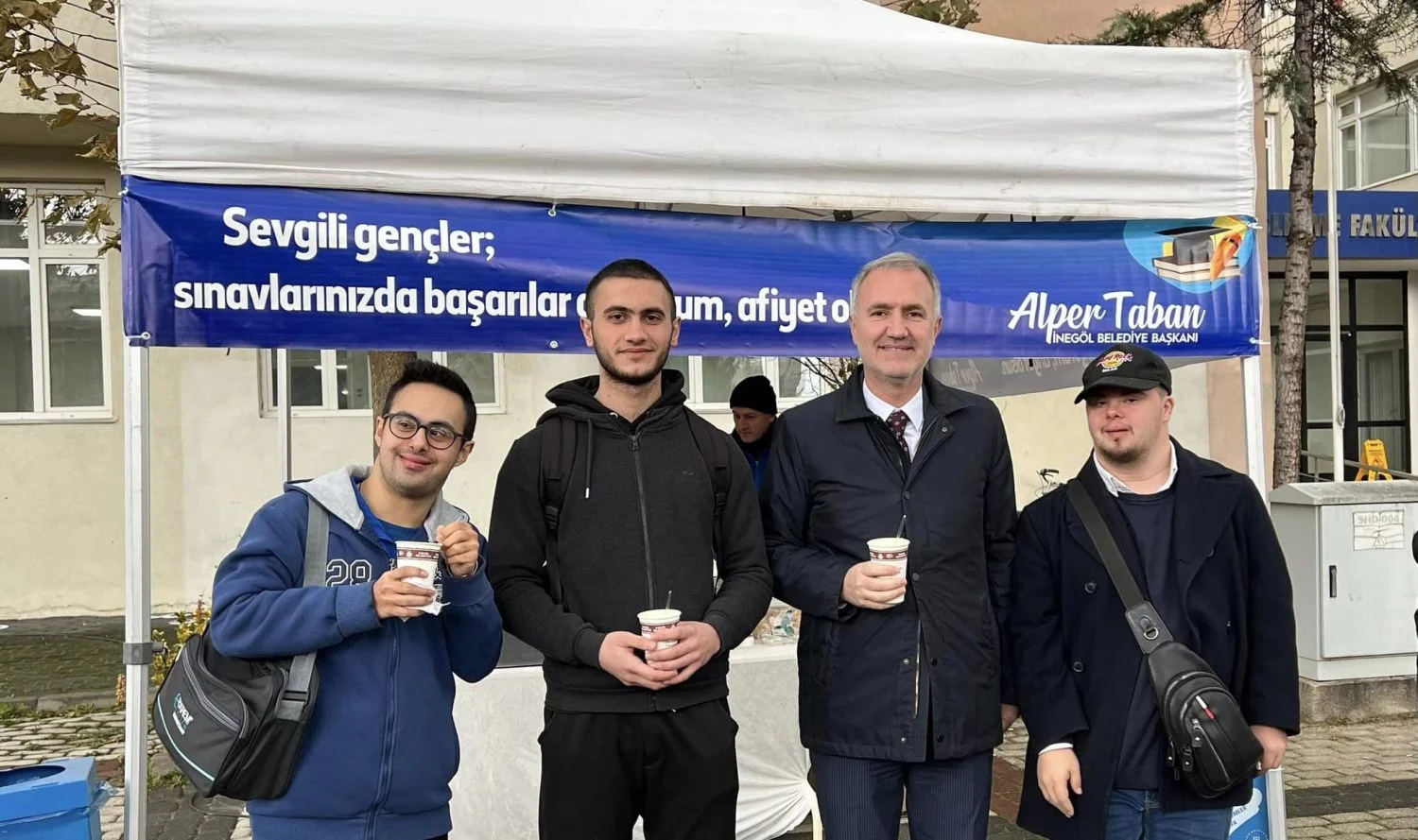 İnegöl’de sınav çorbası öğrencileri ısıttı!