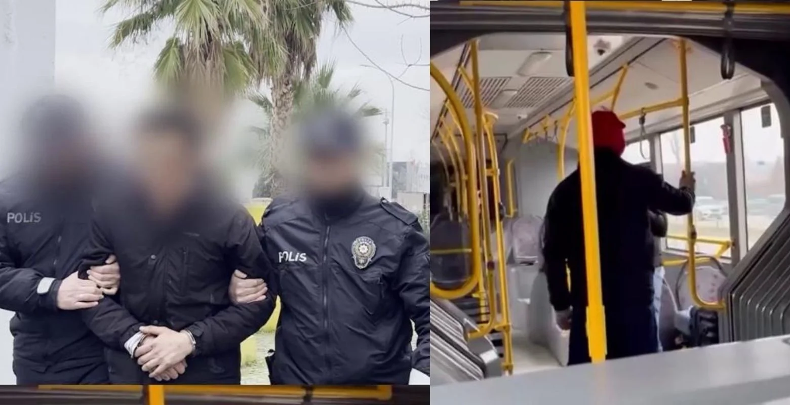 Otobüs saldırganı yakalandı!