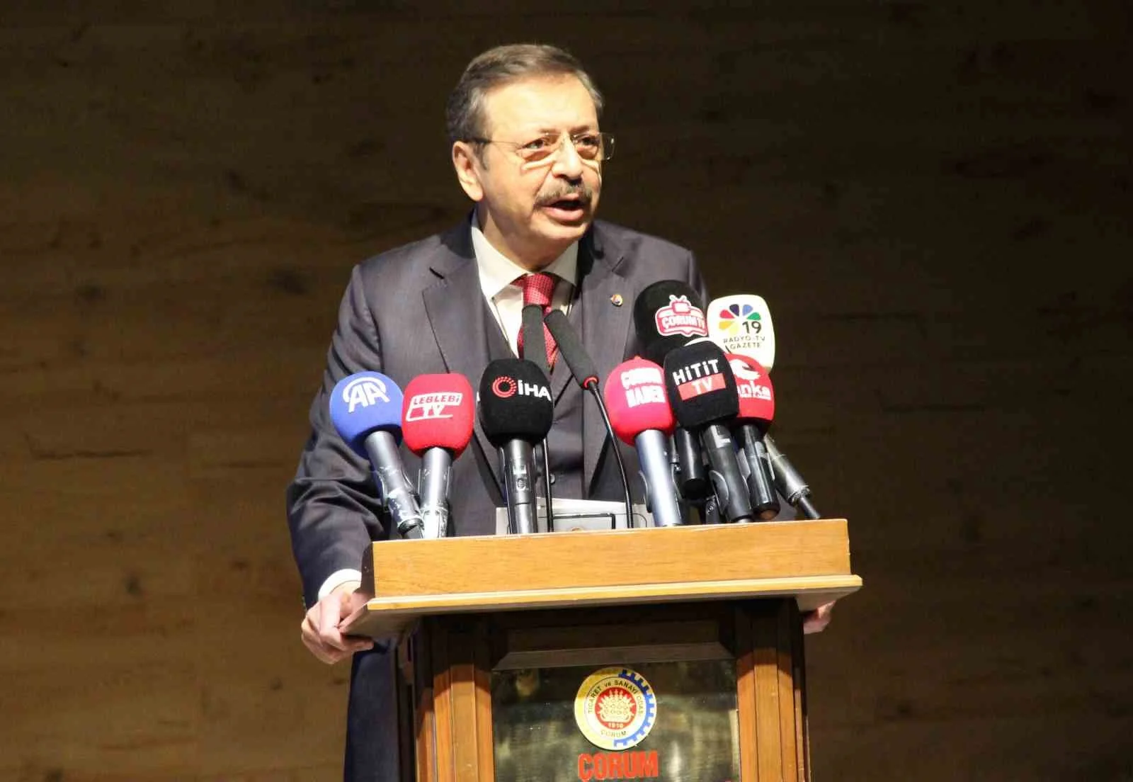 TOBB Başkanı Hisarcıklıoğlu: "Çorum’un ihracatı son 10 senede 100 milyon dolardan 5 milyar doların üzerine çıktı"