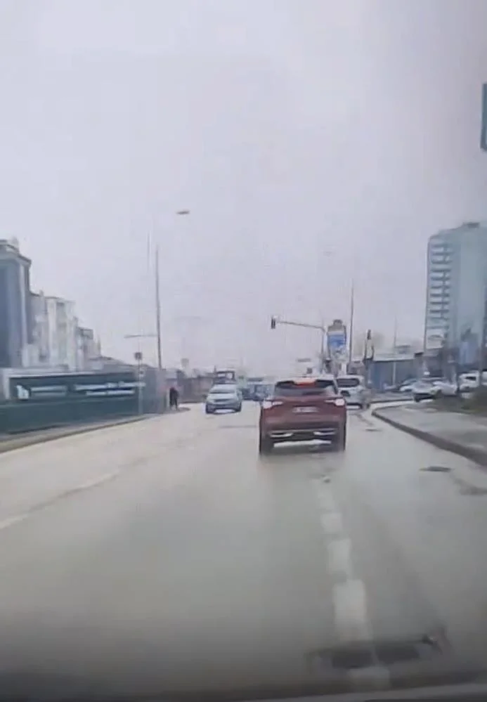 Ters şeritte kabus! Kameralara böyle yansıdı