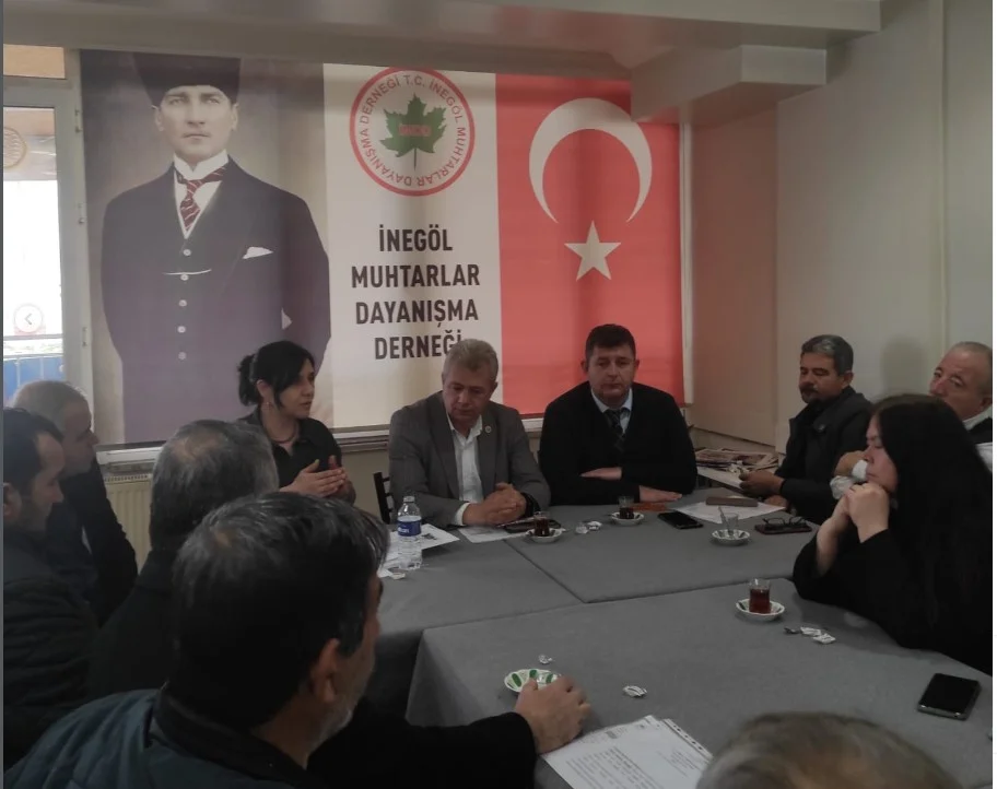 İnegöl'de muhtarlara kritik eğitim! Tarımda yeni dönem başlıyor