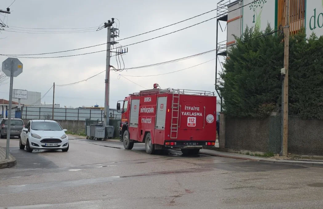 İnegöl'de korkutan patlama!