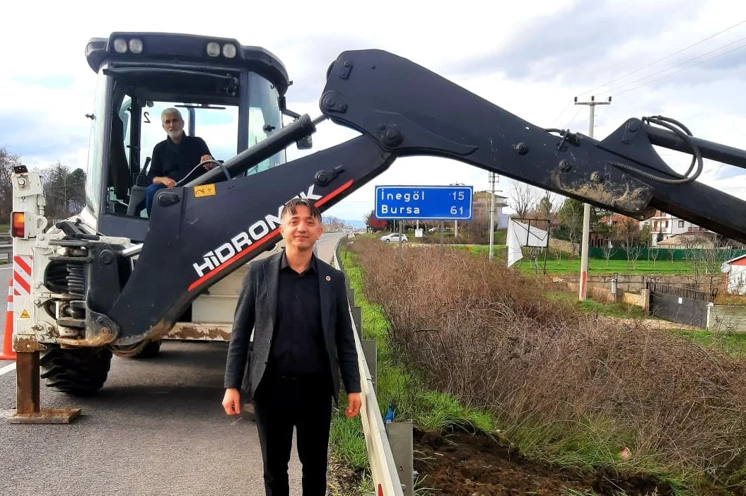 Çitli Mahallesi’nde Yol Güvenliği İçin Karayolları Desteği