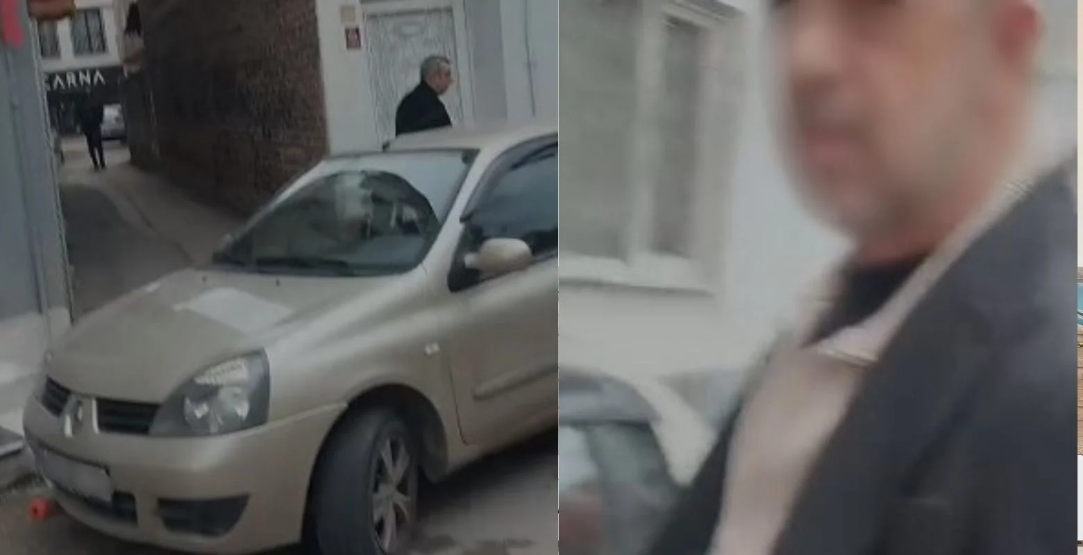 İnegöl'de 2 sürücü yumruk yumruğa birbirine girdi!