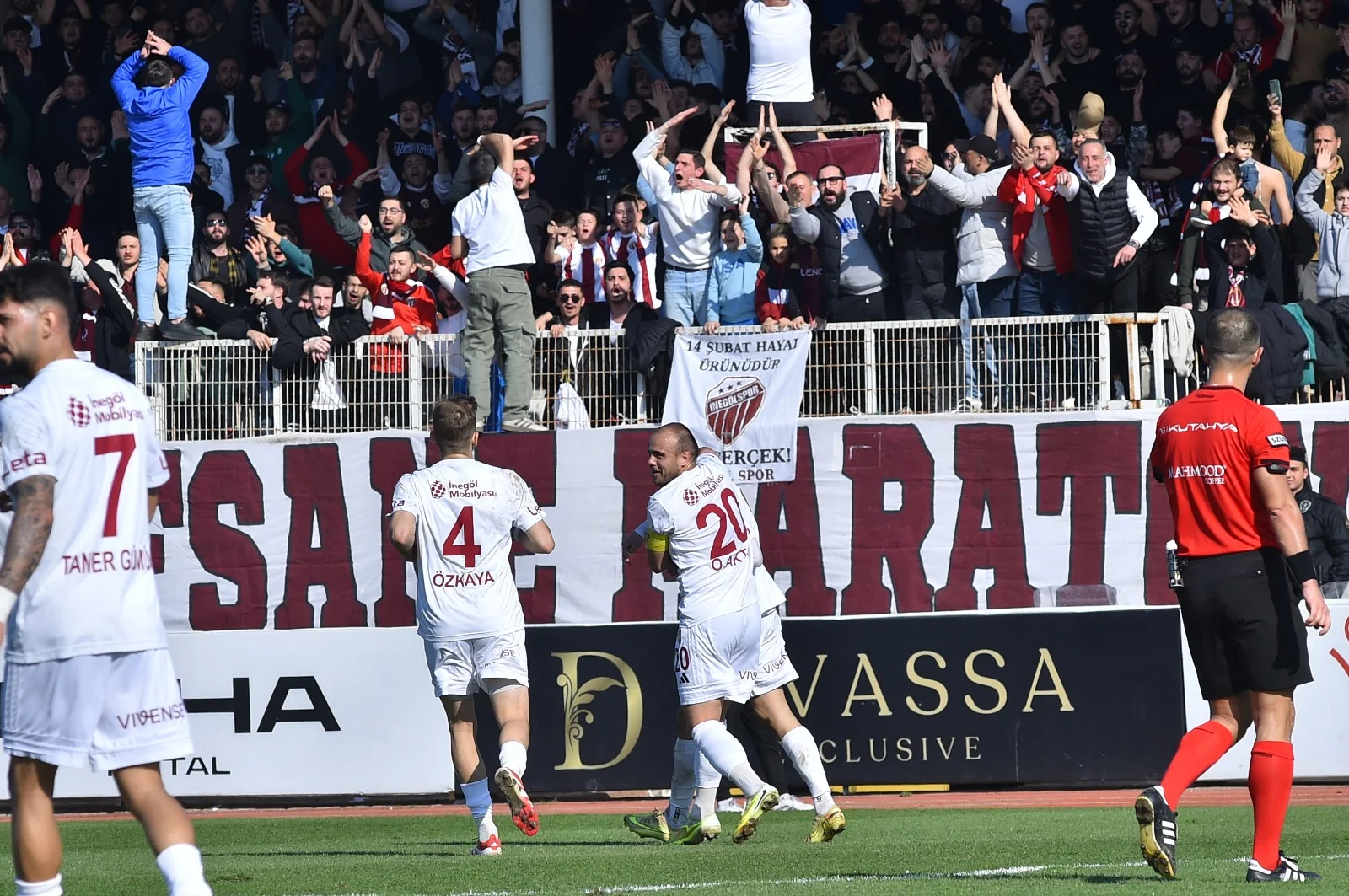 İnegölspor sahasında Ankaraspor ile 2-2 berabere kaldı