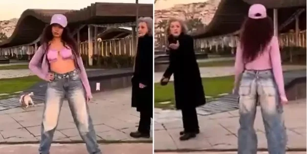 Genç kızın kıyafetini gören kadın bakın neler söyledi