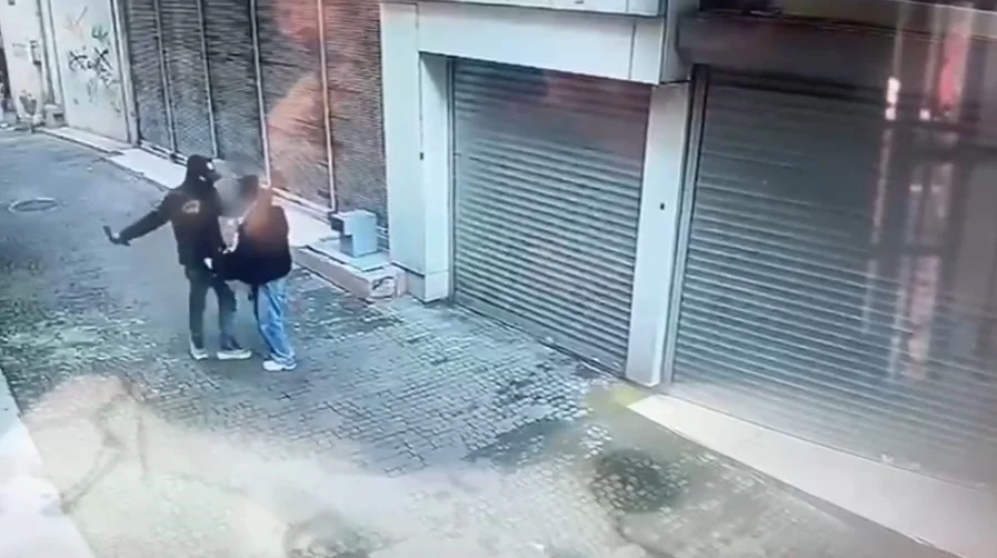 Tornavidalı gaspçı yakalandı!