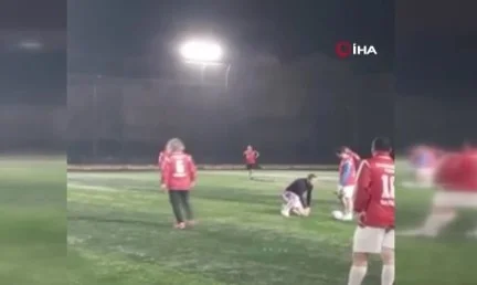 Bursa’da halı sahada acı ölüm