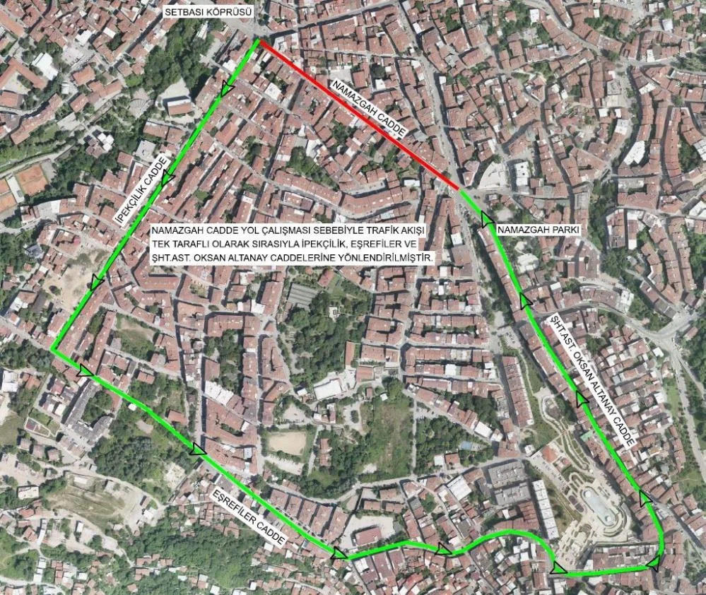 Yarın o ilçeye gidecek sürücüler dikkat! Trafik düzenlemesi yapılacak
