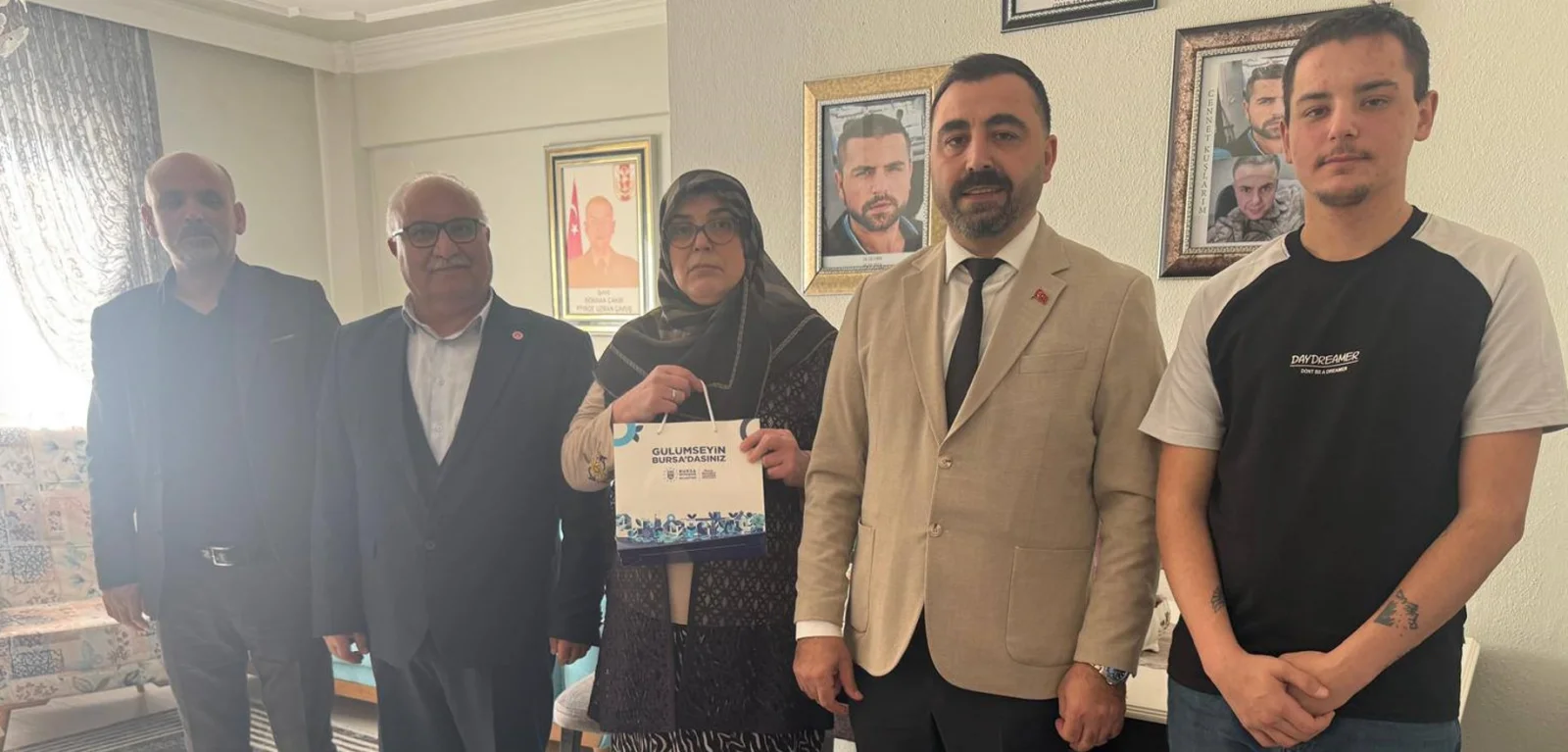 Bursa Büyükşehir’den İnegöl’de Şehit Ailelerine Ziyaret