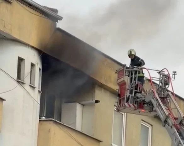 İnegöl'de İftar saatinde korkutan yangın