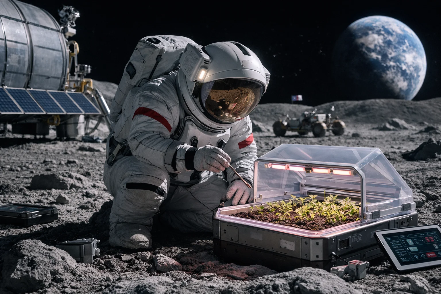 Uzayda tarım mümkün mü? Nasıl yapılır?