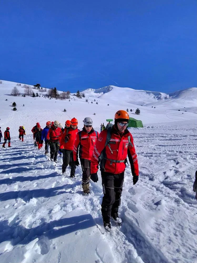 Uludağ'da nefes kesen anlar!