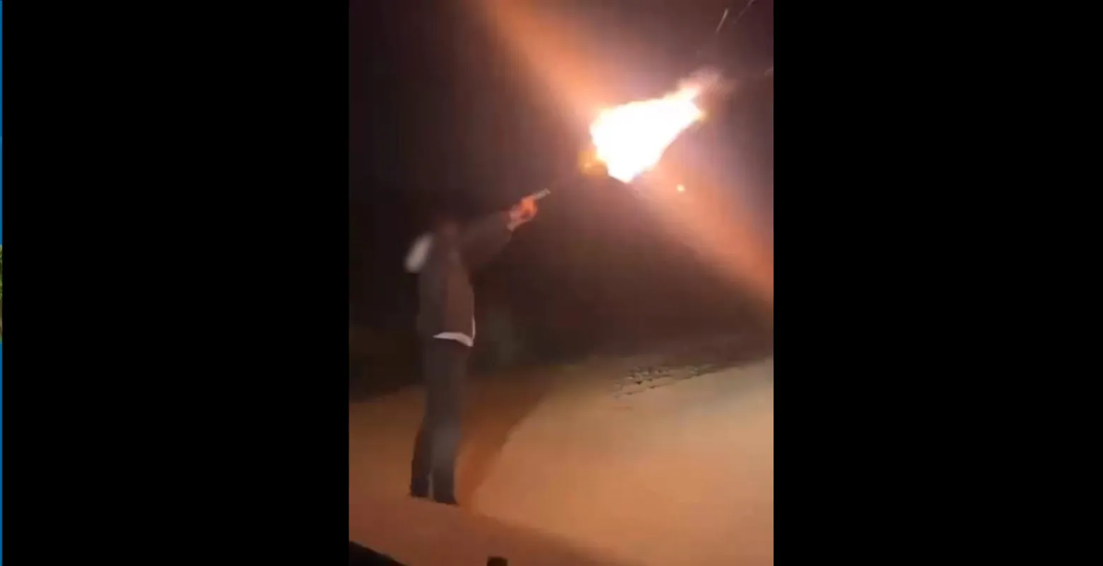 İnegöl’de sokakta havaya ateş açan şüpheli yakalandı