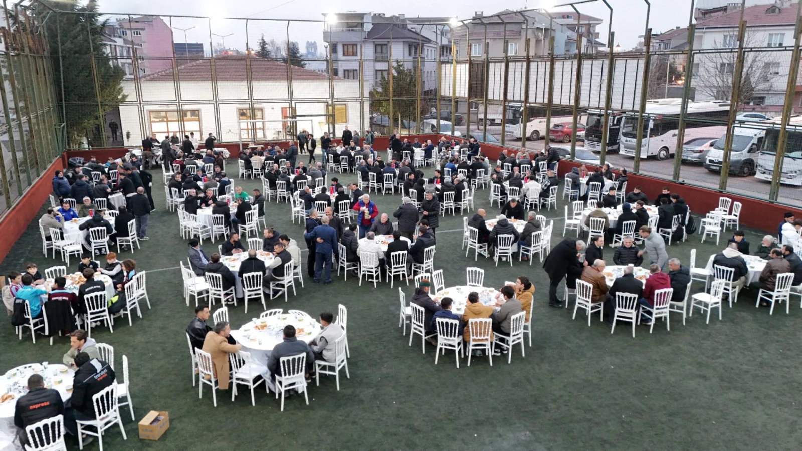 İnegöl’de spor camiası Karadeniz Güvenspor iftarında buluştu