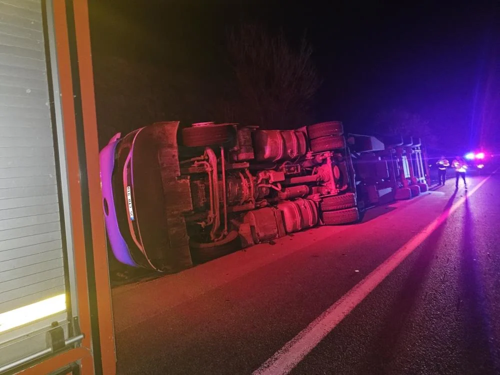 Sabah saatlerinde İnegöl'de korkutan kaza!