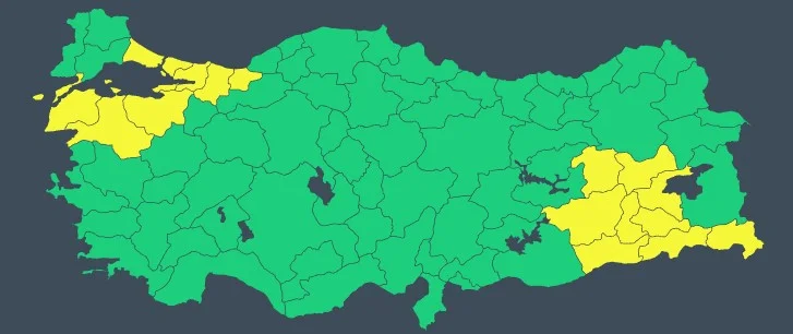 Bayramın ilk günü Bursa dahil 8 ilde alarm!