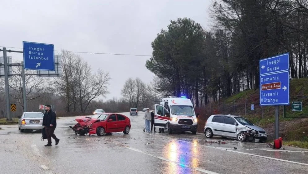 İnegöl'de 3 kişi ölümden döndü!