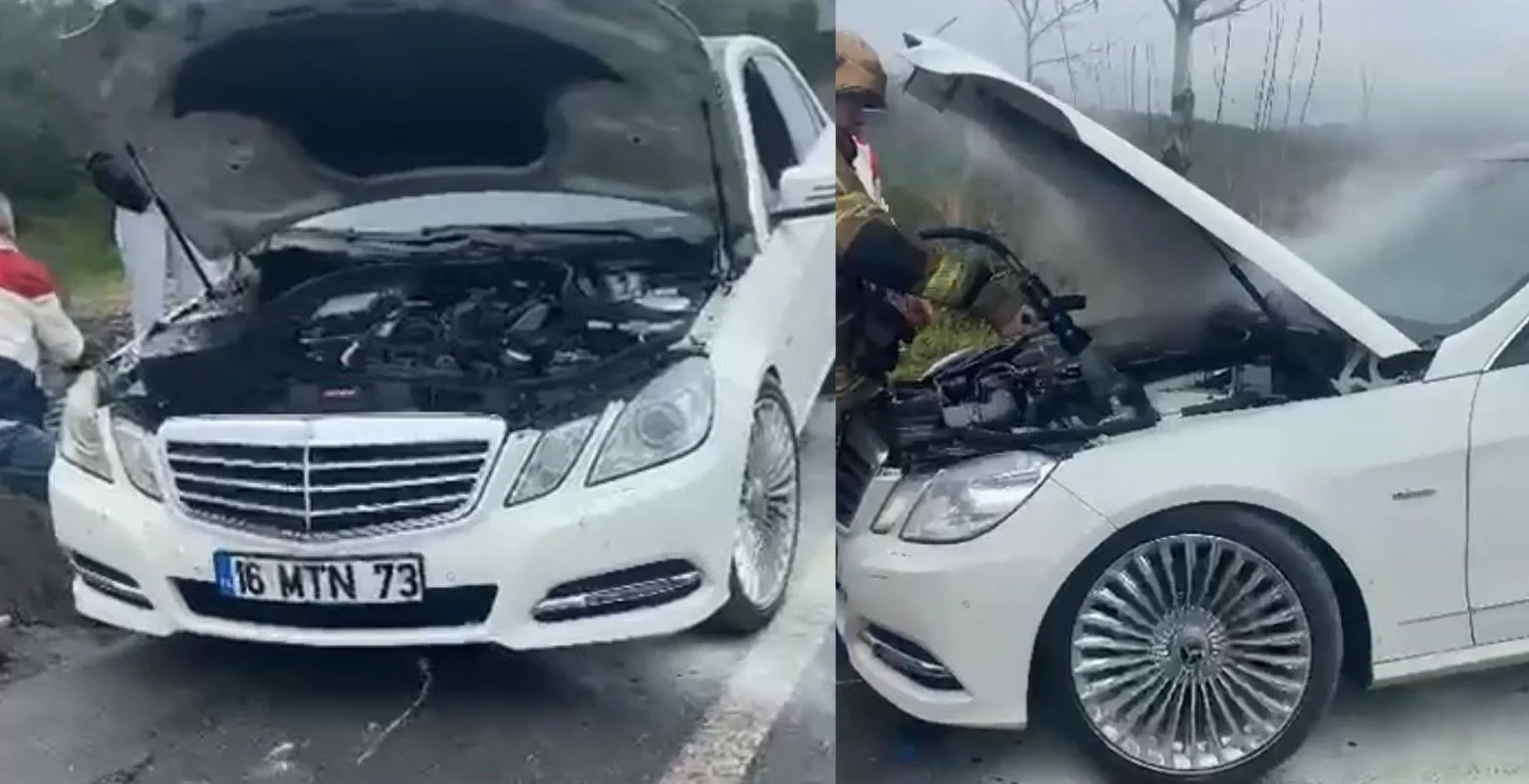 Lük otomobil az daha kül oluyordu