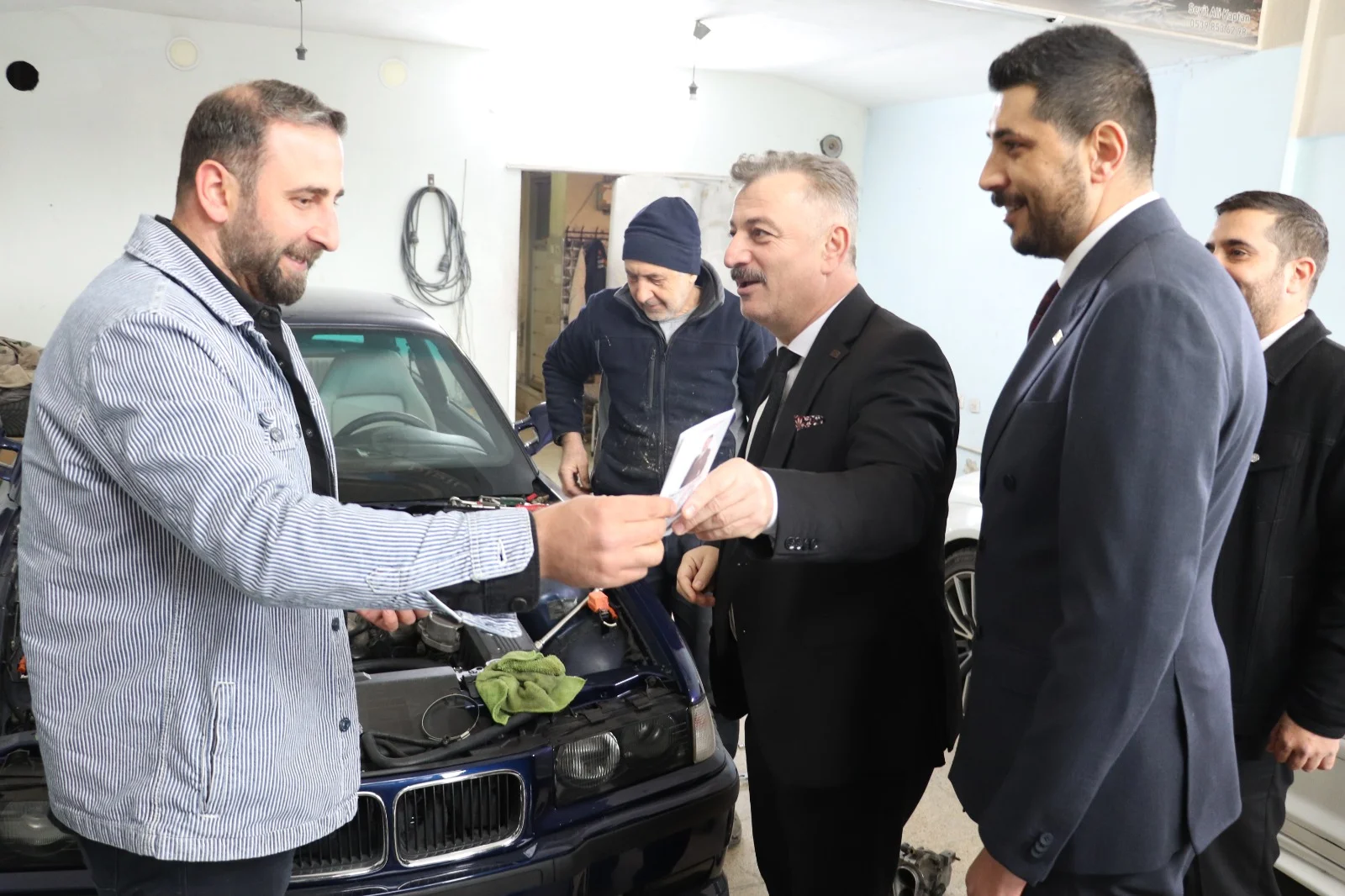 Anahtar Parti Bursa İl Başkanı Aslan’dan esnaf ziyareti