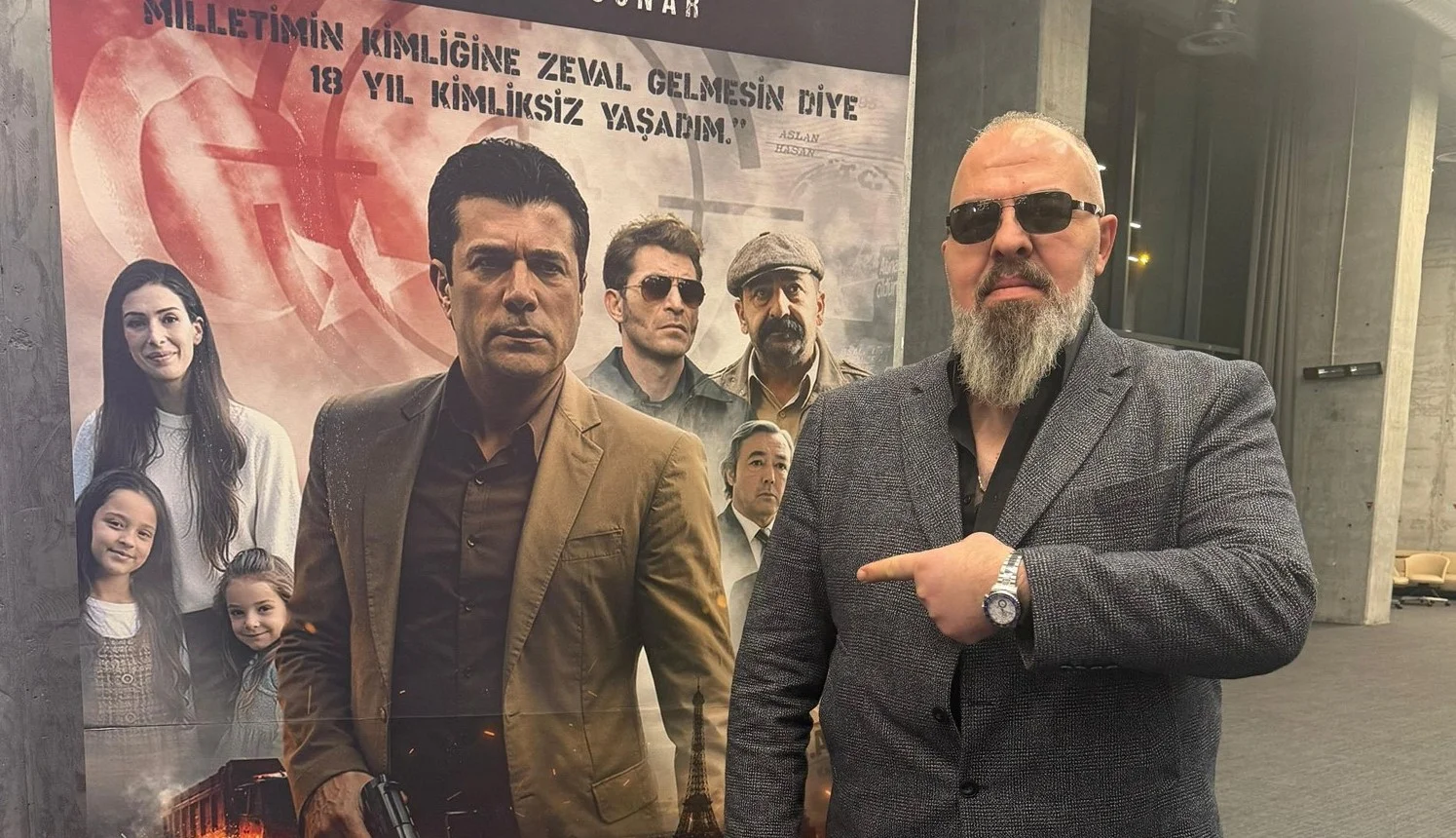 İnegöllü mobilyacı Çatlı filminde yer aldı