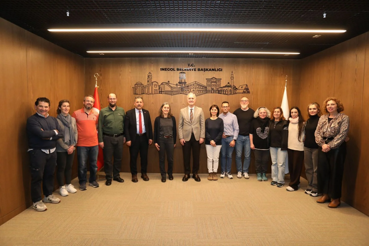 İnegöl İspanyol misafirlerini ağırladı