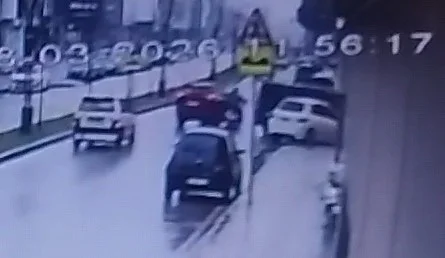 İnegöl'de genç sürücü ölümden döndü!
