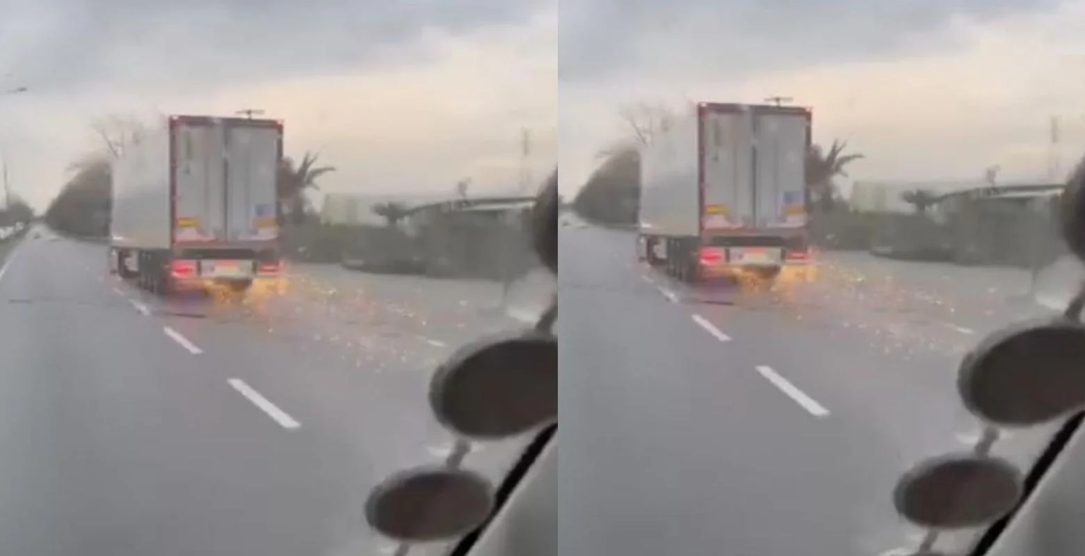 İnegöl yolunda korkutan anlar!