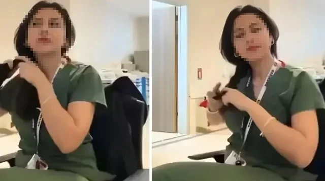 Saç örme akımına kapılan hemşireden haber var!