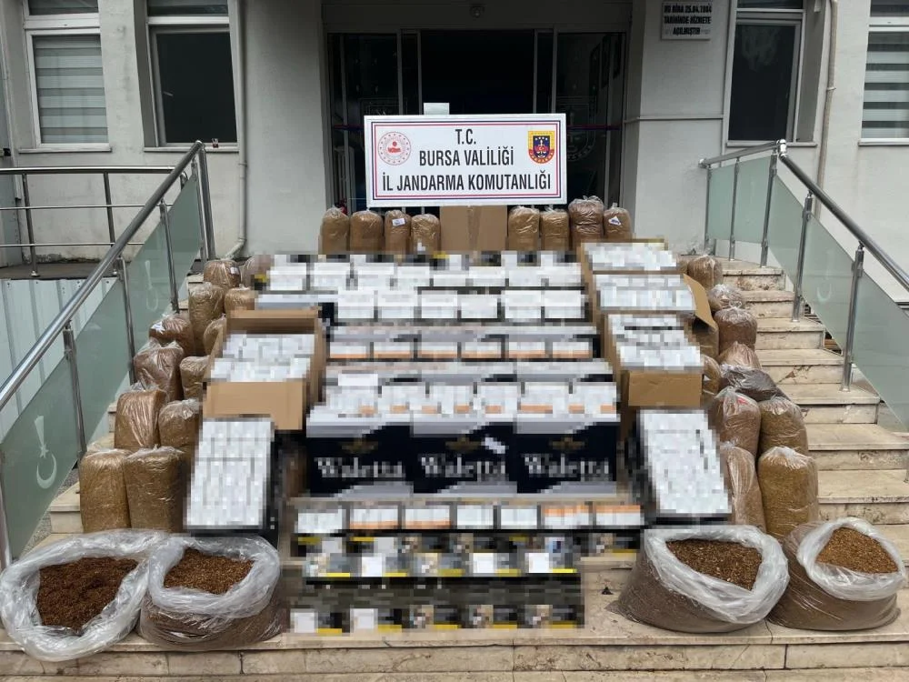 Kaçak sigara operasyonunda 2 kişi tutuklandı