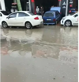 Yağmur Sonrası Metal Sanayi Göle Döndü